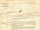 955/21 - Lettre Précurseur Des CharbonnagesType 18 DOUR 1847 Vers ST GHISLAIN En SR - Port  3 Décimes - 1830-1849 (Belgique Indépendante)
