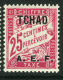 French:Tchad 1928 25c  MNH - Other & Unclassified