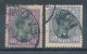 Danemark  N°111 Et 111a - Used Stamps