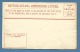 British Guiana Registered Letter FOUR CENTS - - Guyana Britannica (...-1966)