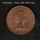 GREAT BRITAIN    1  PENNY   1967  (KM # 897) - D. 1 Penny