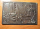 Forging Factory Bronze Plaque Technical History Item Workers Of Iron - Bronzes