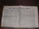 Ireland Eire Irland Revenue Stamp Embossed Newspaper Newspaperstamp D20 Dublin Evening Mail 13.7.1842 Old Zeitung Press - Préphilatélie