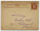 GB--Entier-Carte Postale Victoria-Half Penny-Pas De Cachet--Glasgow - Storia Postale