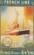 CPA-1980-PAQUEBOT PARIS-COPIE AFFICHE 1939-FRENCH LINE-CGT-PLYMOUTH-NEW YORK-TBE - Dampfer