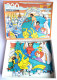 Puzzle Nathan 1986 - LES MONDES ENGLOUTIS LE MONSTRE DU LAC - 200 Pièces - Puzzles