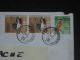 LETTRE RECOMMANDEE HONG KONG AVEC YT 1304 ET 1314 X 2 - OISEAU MARTIN PECHEUR CANARD SOUCHET - - Storia Postale