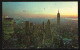 NEW YORK CITY SKYLINE IN 1966 - SENT TO ITALY (VIAGGIATA IN OTTIMO STATO) - Panoramic Views