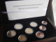 Latvia Lettland Official  !!!!  Proof !!!   Coin Set All Coins 2014 Year 1 Cent - 2 Euro In Wooden Box - Letland