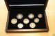 Latvia Lettland Official  !!!!  Proof !!!   Coin Set All Coins 2014 Year 1 Cent - 2 Euro In Wooden Box - Lettonie