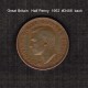 GREAT BRITAIN    1/2  PENNY   1952  (KM # 868) - C. 1/2 Penny