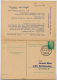 DDR P77 Postkarte Mit Antwort ZUDRUCK #1 Lauenburg 1966 - Privé Postkaarten - Gebruikt