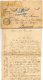 Enveloppe Avec "sceau" Postée De Trébizonde (Turquie D'Asie) En 1913 - Avec Britol Et Récépissé Postal D'un Objet - 1837-1914 Smyrna