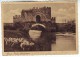 CPA155 Italy 1937 Roma Ponte Nomentano Bridge Agnello Lamb Slogan Postmark La Lotteria Di Tripoli - Bridges