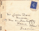 GB - 1945 - ENVELOPPE Avec CENSURE Pour PARIS Avec TAXE De 8 C - Briefe U. Dokumente