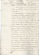 VP894 - MONTEREAU  1790 - Acte De Ratificationet Rachat D' Une Maison MrsROUSSEAU X GIRAULT - Algemene Zegels