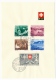 SUISSE - 2 Feuillets PTT Séries Pro Juventute 1952 Et 1953 - Conférence Diplomatique / Poste Automobile - Covers & Documents