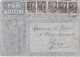 1934; LETTRE TUNISIE; PAR AVION;  TUNIS Pour LYON; 5 TIMBRES/ 241 - Briefe U. Dokumente