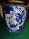 ANCIENT CHINESE TEA POT IN BLUE & WHITE DECORATION - Other & Unclassified