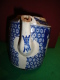 ANCIENT CHINESE TEA POT IN BLUE & WHITE DECORATION - Other & Unclassified