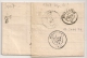 PASSE 1307 DIJON Type B Au VERSO Lettre Cérès 40c GARE DE LYON + Losange L P - 1849-1876: Période Classique