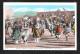 BUFFALO DANCE AT TESUQUE INDIAN PUEBLO NR SANTE FE  New Mexico USA Red Indian - Autres & Non Classés