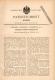 Original Patentschrift - Gebr. Galczinski In Ronneburg , 1894 , Feilmaschine , Metallbau , Feile , Thüringen !!! - Maschinen