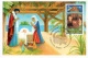 Carte Premier Jour Wallis Et Futuna 24/12/10 - Crèche Vivante - Cachet Mata-Utu / La Nativité - Tarjetas – Máxima