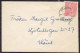 Finland "Petite" Mourning Cover Brief HELSINKI Helsingfors 1962 Lion Löwe Arms Stamp (2 Scans) - Storia Postale