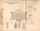 Original Patentschrift -M. Magerstädt In Mühlhausen I.Th. 1895, Russische Rechenmaschine , Rechner , Schule , Mathematik - Tools