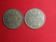 2 Monnaies De 2 Shilings(Les Dates Se Suivent) / 1965 Et 1966 En TTB.+ - Shilling