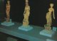 Afghanistan - Kabul  Museum.  Standing Yaksha Statues. Ivory 2nd Century     # 03053 - Afghanistan