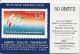 CARTE-PUBLIC-01/89-SO2-50U-FOLON-OISEAUX Du BICENTENAIRE-V° 4 Pe 2022-UTILISEE-TB E- - 1989