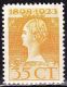 1923 Jubileumzegels 35 Cent Bruingeel Tanding 11 X 11½ NVPH 127 B Ongestempeld - Ungebraucht
