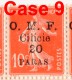 Cilicie - Maury N° 92 I -50 Timbres Mill. 6 + Variétés : E Fermé/tous & M Tronqué (case 9+11+30) + Case  50 F Tronqué - Unused Stamps