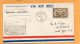 Moncton To St John 1929 Canada Air Mail Cover - First Flight Covers