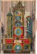 L'HORLOGE ASTRONOMIQUE, Astronomische Münsteruhr, Mechanische Ansichtskarte, Karte Mit Verstellbarer Drehscheibe - Dreh- Und Zugkarten