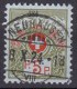 Schweiz Heimat SH Neuhausen 1924-10-08 Vollstempel Auf Portofreiheit 5 Rp. Kl#484 Hilfsgesellschaft - Vrijstelling Van Portkosten