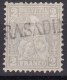 Schweiz Heimat SH TRASADINGEN 186? Lang-Stempel Auf Zu.#28  2 Rp Grau Sitzende Helvetia - Used Stamps