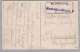 Schweiz Heimat Feldpost Militärsache 1914-10-04 Aushilfs-Stempel Auf AK - Documenten