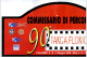 TARGA  AUTOMOBILISMO TABELLA CM. 21 X 42  90 RALLY TARGA FLORIO 2006 ADESIVA COMMISSARIO DI PERCORSO B3 - Autosport - F1