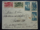 AFFRANCHISSEMENT SUR  LETTRE DE CONAKRY AOF GUINEE  1933 CENSUREE =&gt; FRANCE   BELLO COVER - Autres & Non Classés