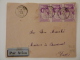 AFFRANCHISSEMENT SUR LETTRE  AVEC RENE CAILLIEX3  DE PALIME TOGO 1940 PAR AVION =&gt; FRANCE     BELLO COVER - Andere & Zonder Classificatie