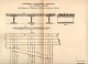 Original Patentschrift - Rieffenberg & Reichmann In Hannover Und L. Roloff In Linden , 1891 , Fußboden , Hochbau !!! - Architektur