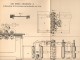 Original Patentschrift - Karl Weiser In Zeulenroda I.S., 1889 , Kehlmaschine , Holz , Kehlleiste , Tischlerei !!! - Tools