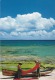 Japon--Okinawa--1997- -A Fishing Village On Le Island--Visible On The Orizont Okinawa Island - Otros & Sin Clasificación