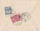 AMOUNT STAMPS ON REGISTERED COVER, OVERPRINT STAMPS FOR WIDOWS AND ORFANS, CENSORED, 1914, HUNGARY - Brieven En Documenten