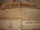 LE PETIT MARSEILLAIS-samedi 15 Août 1914-plans Allemands-quelques Escarmouches - Le Petit Marseillais