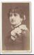Photographie CDV D´ Alphonse Bernoud Portrait En Buste D´une Femme Ornée De Fleur - Old (before 1900)