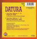 1 Cd 2 Titres Voo Doo Believe Datura - Disco, Pop